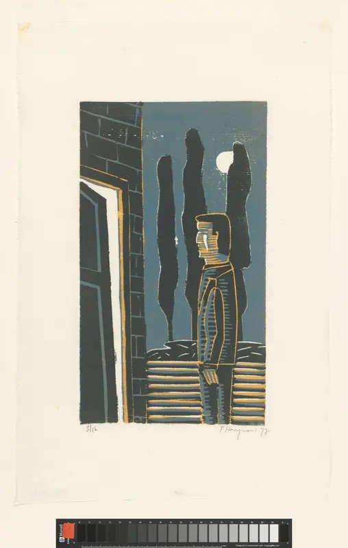 Blue songs III Wall Art by Unknown - High-Resolution Digital Print
