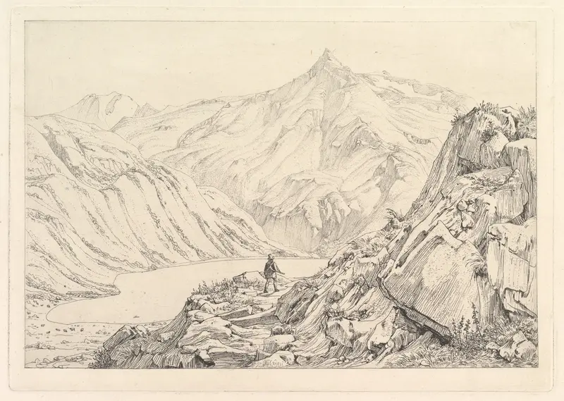 Bockhart Lake (Der Bockhardsee) Wall Art by Johann Christoph Erhard - High-Resolution Digital Print
