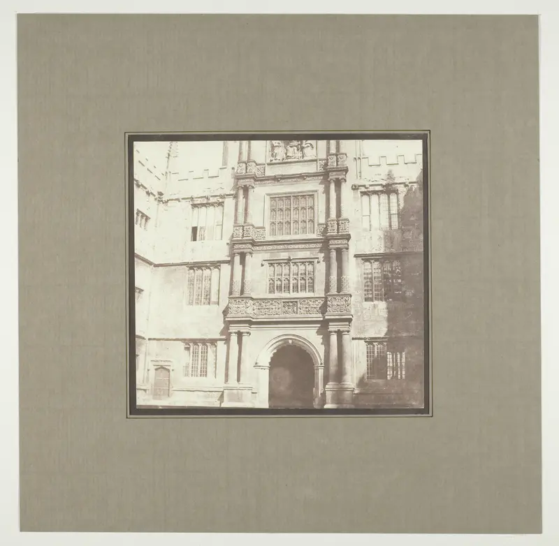 Bodleian Library Wall Art by William Henry Fox Talbot - High-Resolution Digital Print
