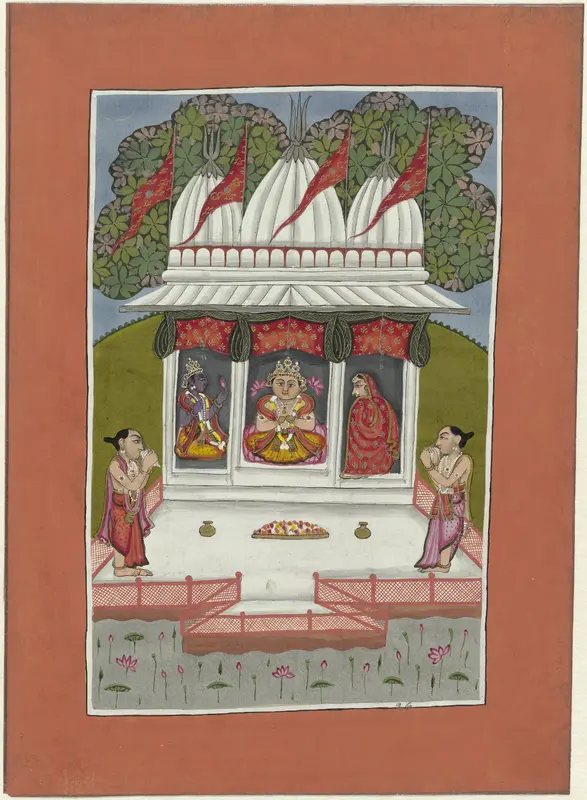 Boeddha als een incarnatie (avatara) van Vishnu Wall Art by Unknown - High-Resolution Digital Print
