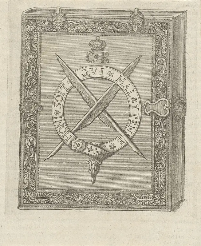 Boek van de Orde van de Kousenband Wall Art by Wenceslaus Hollar - High-Resolution Digital Print