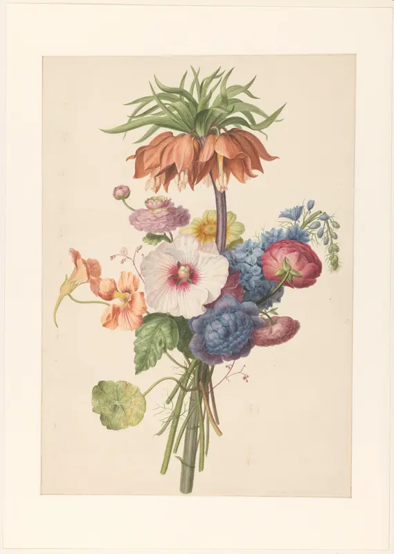 Boeket Wall Art by Henriëtte Geertruida Knip - High-Resolution Digital Print