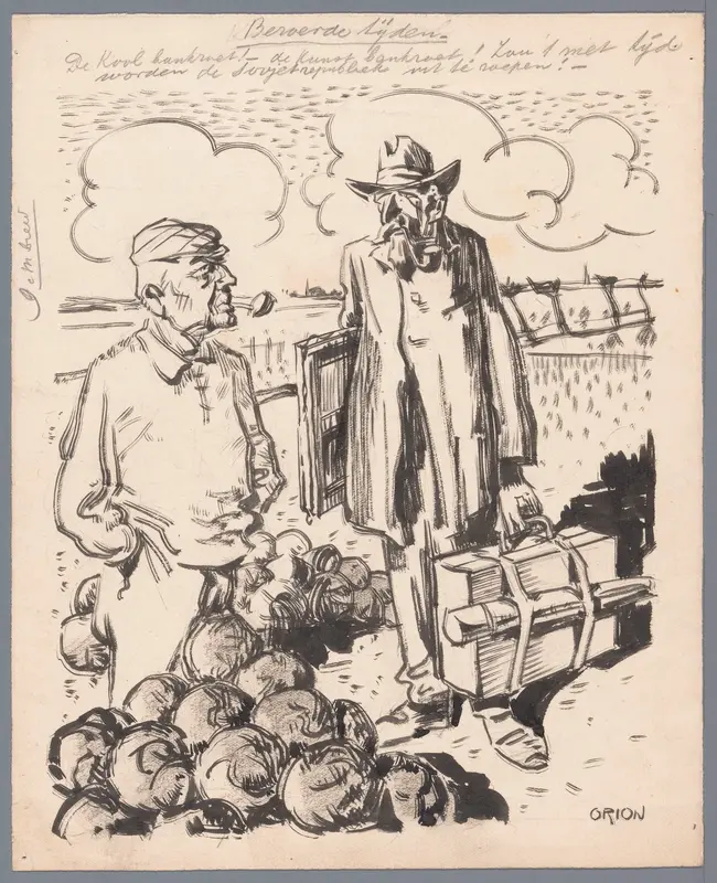 Boer en kunstenaar bankroet Wall Art by Unknown - High-Resolution Digital Print