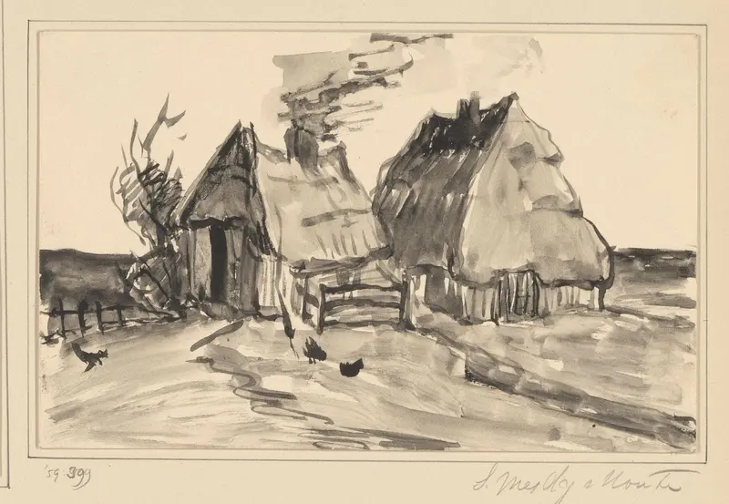 Boerderij Wall Art by Sientje Mesdag-van Houten - High-Resolution Digital Print