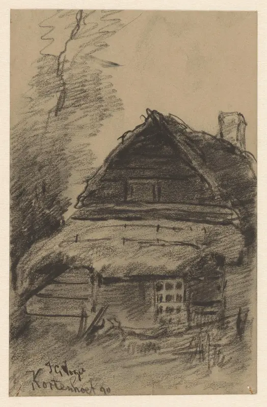Boerderij bij Kortenhoef Wall Art by Unknown - High-Resolution Digital Print