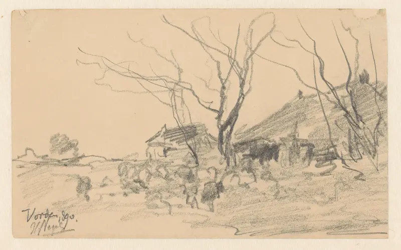 Boerderij bij Vorden, Gelderland Wall Art by Unknown - High-Resolution Digital Print