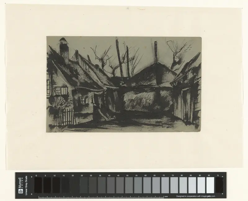 Boerderij met een hooiopslag Wall Art by Cor Hund - High-Resolution Digital Print