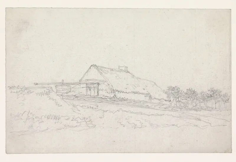 Boerderij met put Wall Art by Georges Michel - High-Resolution Digital Print