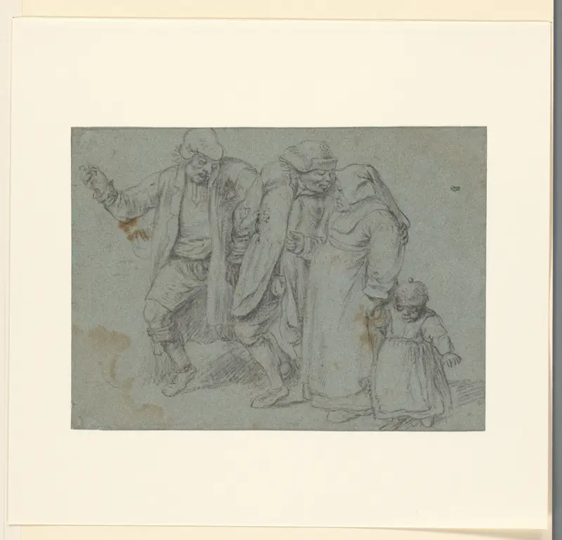 Boeren op weg naar huis Wall Art by anonymous - High-Resolution Digital Print