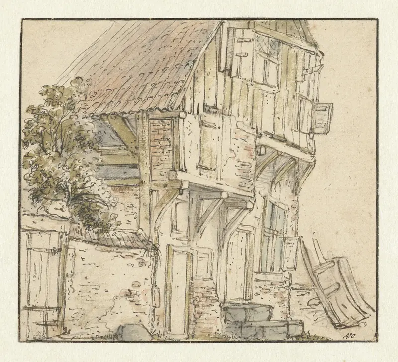 Boerenhuis Wall Art by anonymous - High-Resolution Digital Print