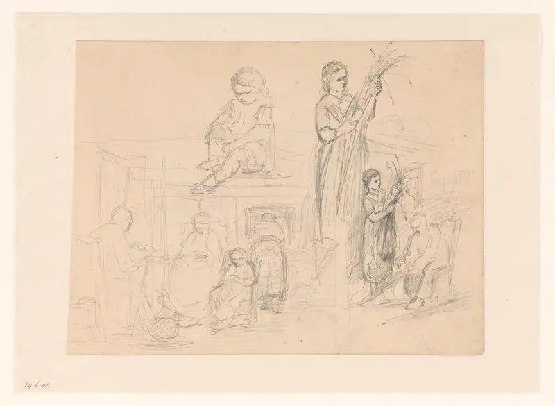 Boerenhuis te Anrath Wall Art by Lambert Doomer - High-Resolution Digital Print
