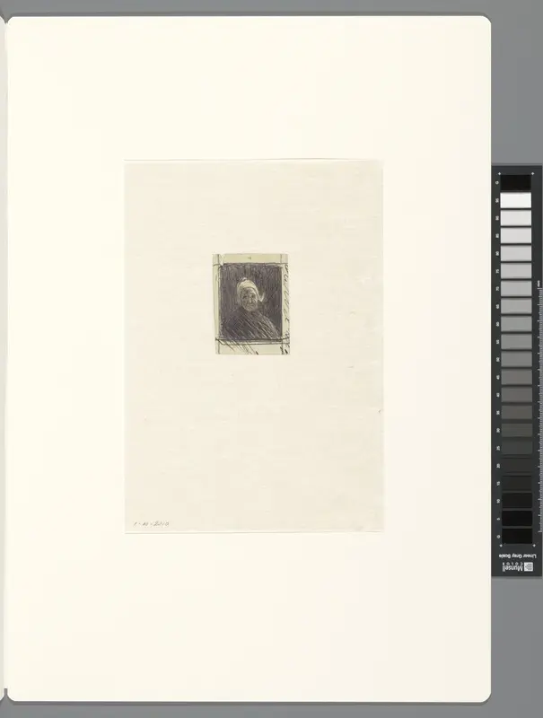 Boerenvrouwtje met kap Wall Art by Jan Veth - High-Resolution Digital Print