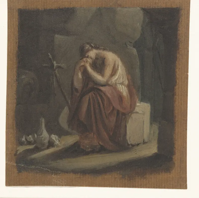 Boetvaardige Maria Magdalena Wall Art by anonymous - High-Resolution Digital Print