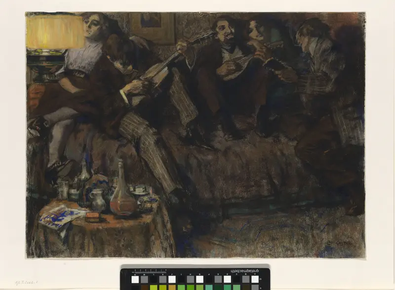 Bohème Wall Art by Leo Gestel - High-Resolution Digital Print
