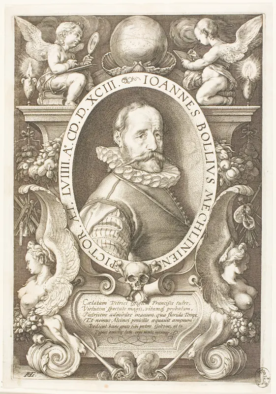 Bol, Hans (1534-1593) painter of Malines, from 1591 in Amsterdam