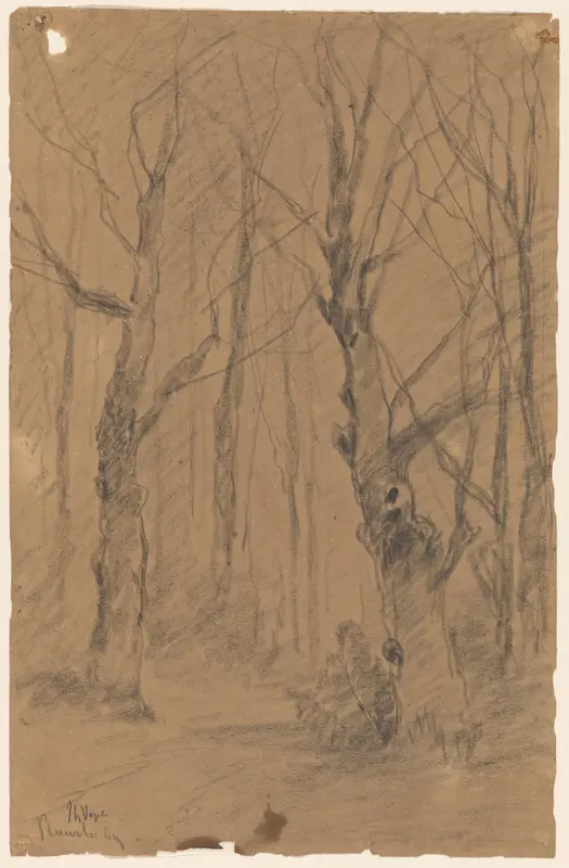 Bomen te Ruurlo Wall Art by Unknown - High-Resolution Digital Print