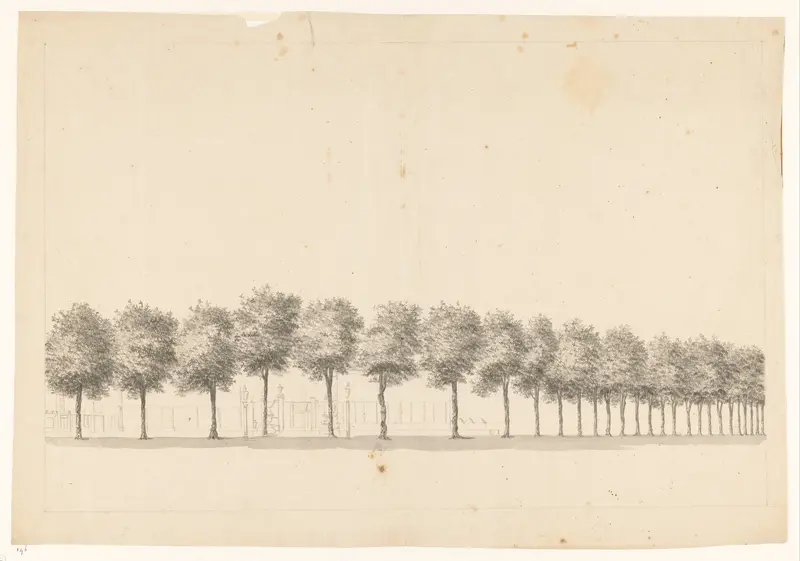 Bomenallee te Batavia Wall Art by Jan Brandes - High-Resolution Digital Print