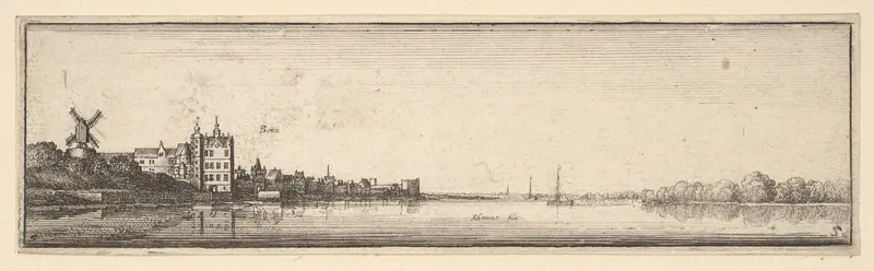 Bonn Wall Art by Wenceslaus Hollar - High-Resolution Digital Print