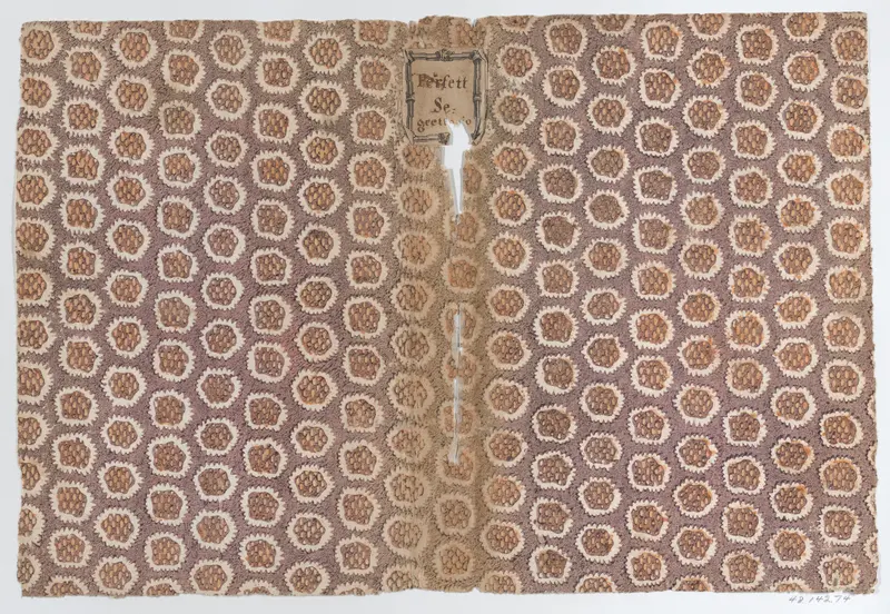 Book cover with overall circular pattern Wall Art by Anonymous - High-Resolution Digital Print