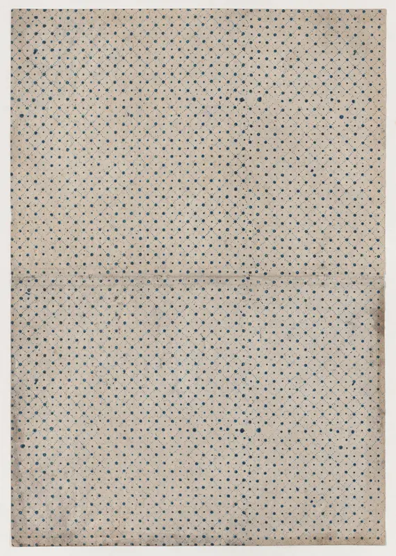 Book cover with overall dot pattern Wall Art by Anonymous - High-Resolution Digital Print