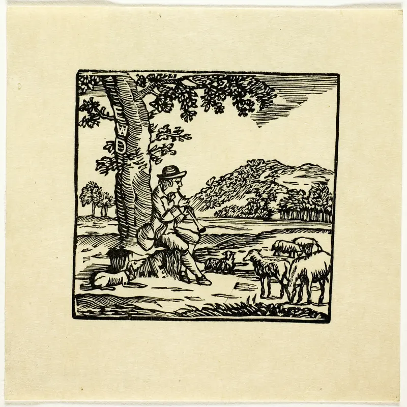 Book Illustration Wall Art by Thomas Bewick - High-Resolution Digital Print