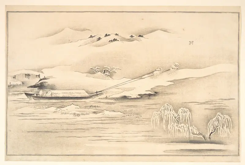 Book of Ehon Ginsekai (The World in Silver)