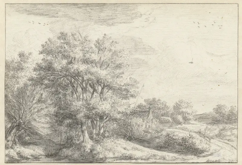 Boomrijk landschap Wall Art by Unknown - High-Resolution Digital Print