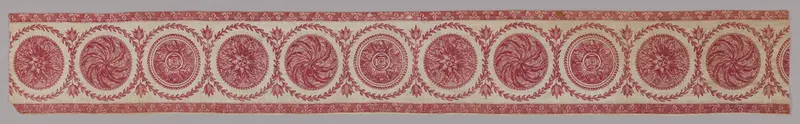 Border with Rosettes and Oak Leaves