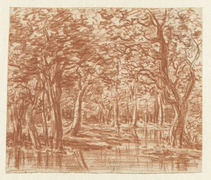 Boslandschap Wall Art by Ernst Willem Jan Bagelaar - High-Resolution Digital Print