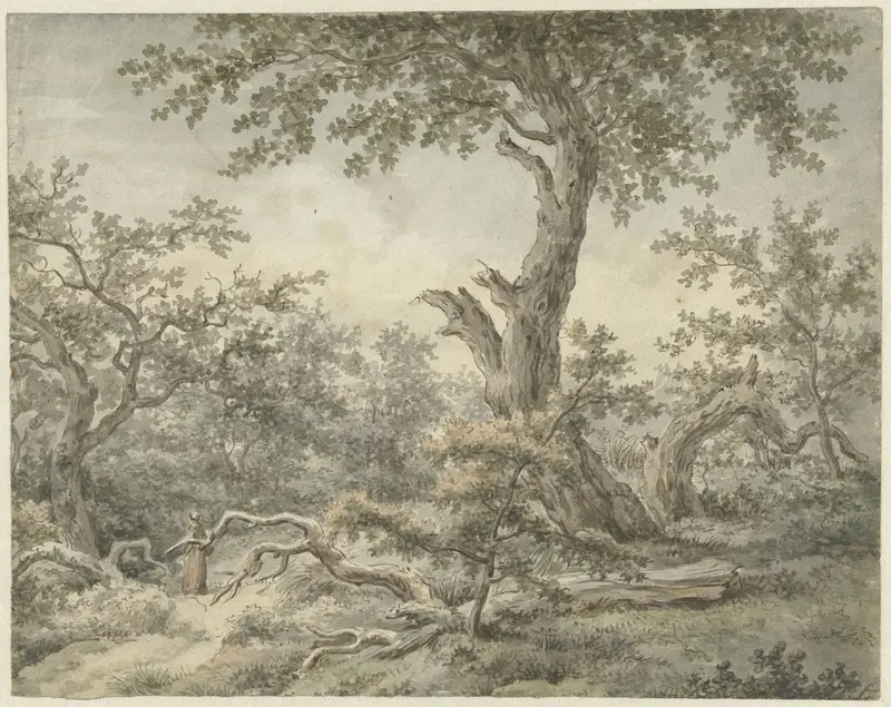 Boslandschap Wall Art by Cornelis Buys - High-Resolution Digital Print