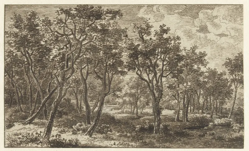 Boslandschap in het landgoed Zon, nabij Eindhoven Wall Art by Ernst Willem Jan Bagelaar - High-Resolution Digital Print