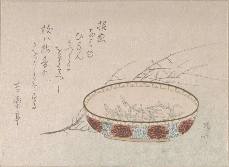 Branch of Plum Blossoms and Bowl
