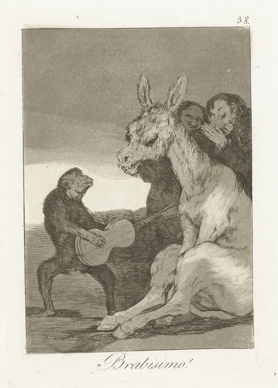 Bravo! Wall Art by Francisco de Goya - High-Resolution Digital Print