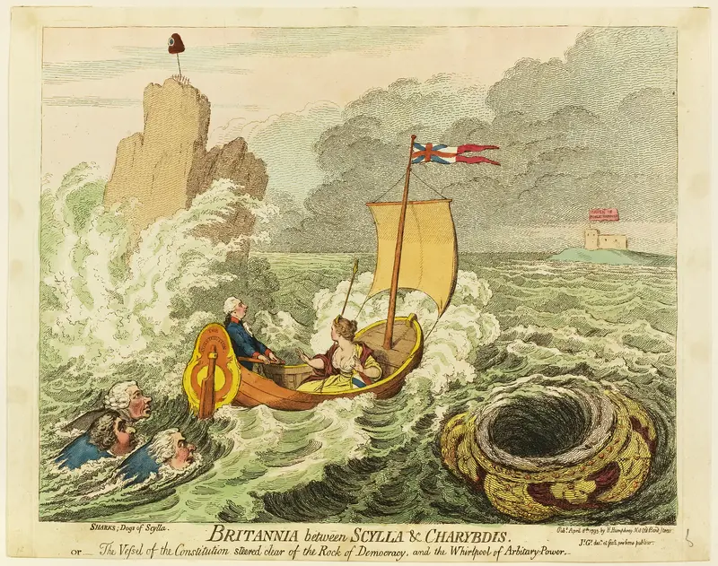 Britannia Between Scylla and Charybdis