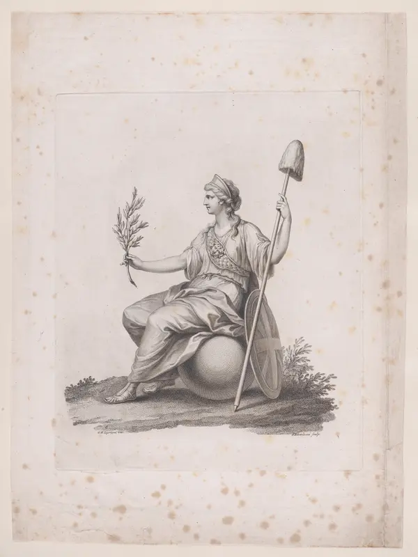 Britannia Wall Art by Francesco Bartolozzi - High-Resolution Digital Print
