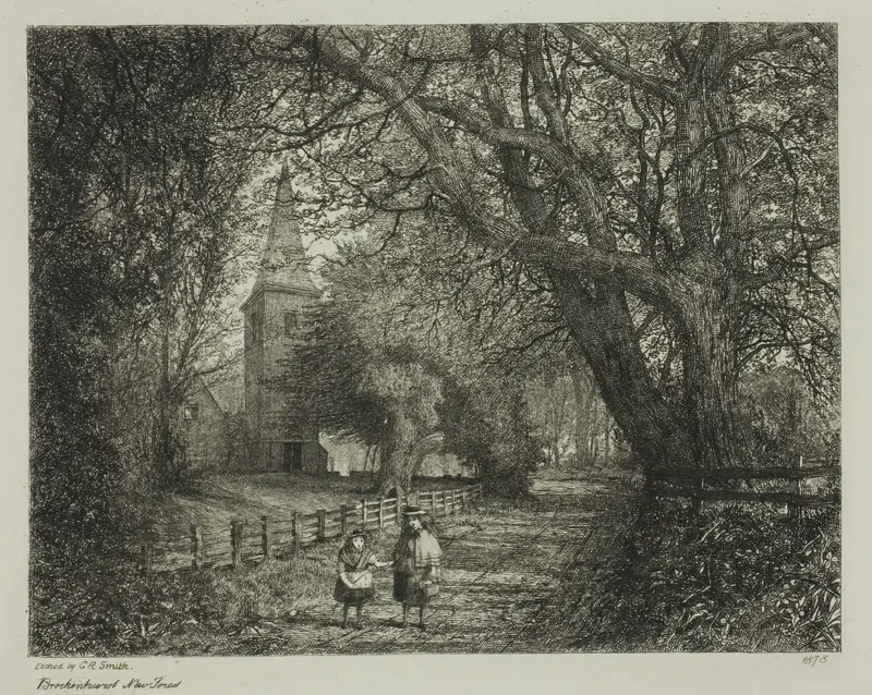 Brockenhurst, New Forest Wall Art by G. R. Smith - High-Resolution Digital Print