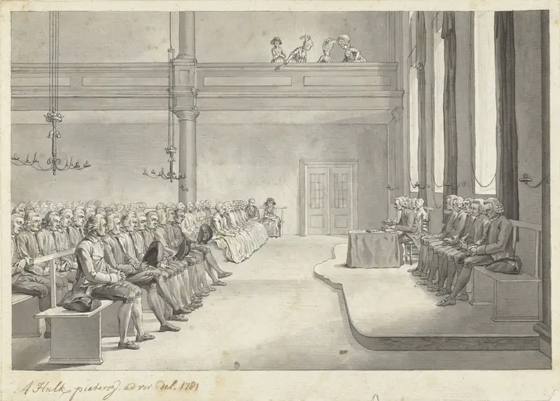 Broedergemeente te Zeist Wall Art by Abraham Pietersz. Hulk - High-Resolution Digital Print