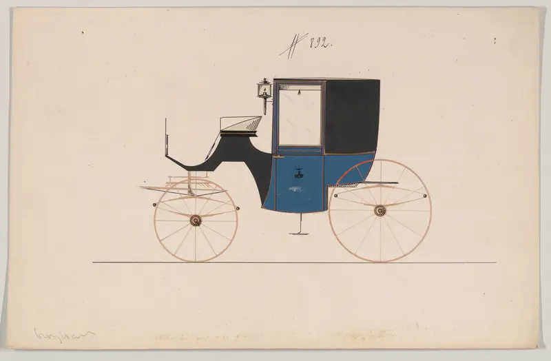 Brougham #892 Wall Art by Brewster & Co. - High-Resolution Digital Print