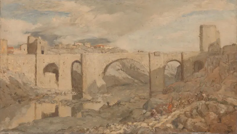 Brug bij Toledo Wall Art by Unknown - High-Resolution Digital Print