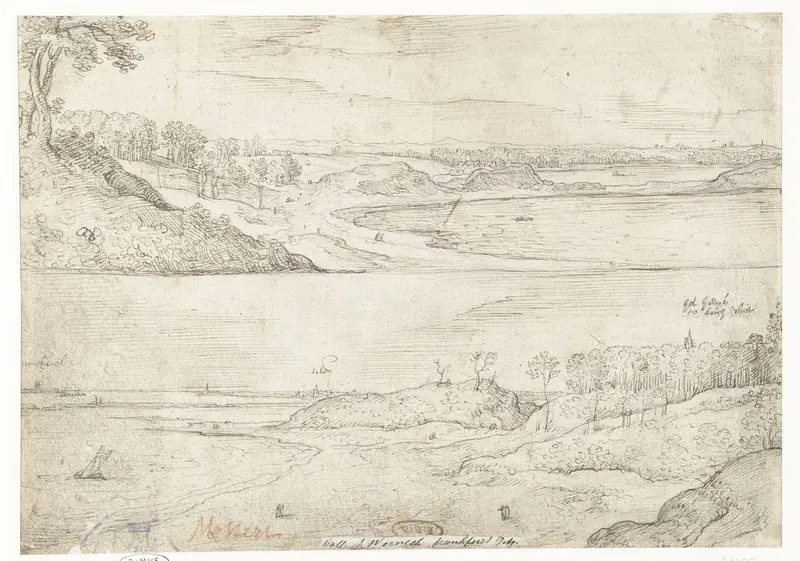 Brug over water met bomen aan weerszijden Wall Art by Hans Bol - High-Resolution Digital Print
