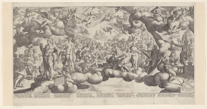 Bruiloft van Cupido en Psyche Wall Art by Unknown - High-Resolution Digital Print