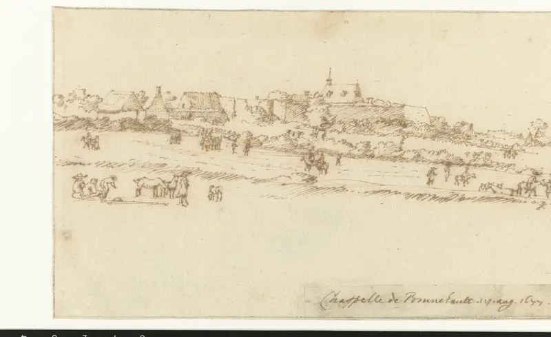 Brunehault Wall Art by Constantijn Huygens (II) - High-Resolution Digital Print