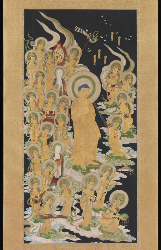 Buddha and Attendants