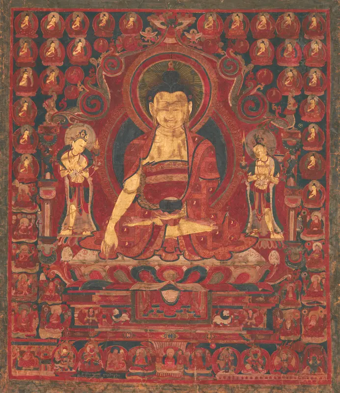 Buddha Shakyamuni as "Lord of the Munis" Wall Art by Unknown - High-Resolution Digital Print