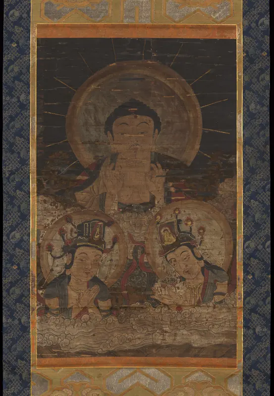 Buddha with Two Attendants