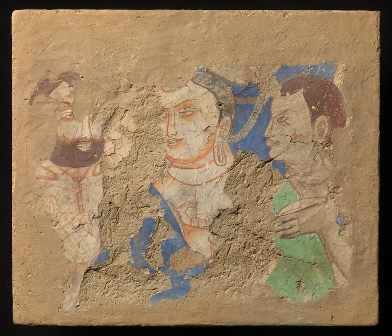 Buddha with Two Disciples Wall Art by Unknown - High-Resolution Digital Print