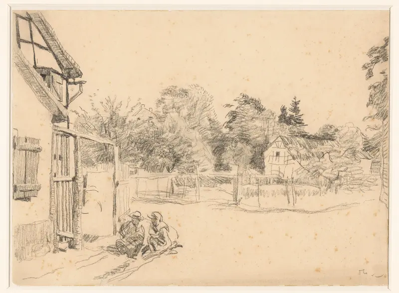 Buitenhuizen Wall Art by Willem Bastiaan Tholen - High-Resolution Digital Print