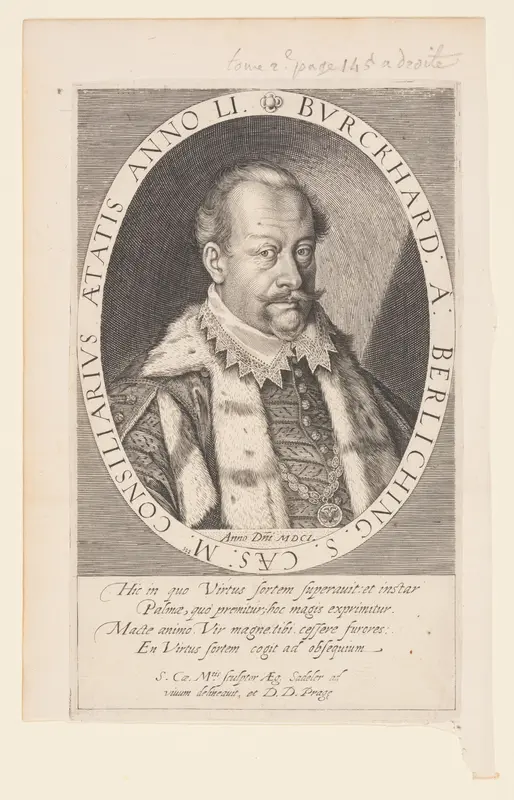 Burkhard von Berlichingen, Councilor to Rudolph II