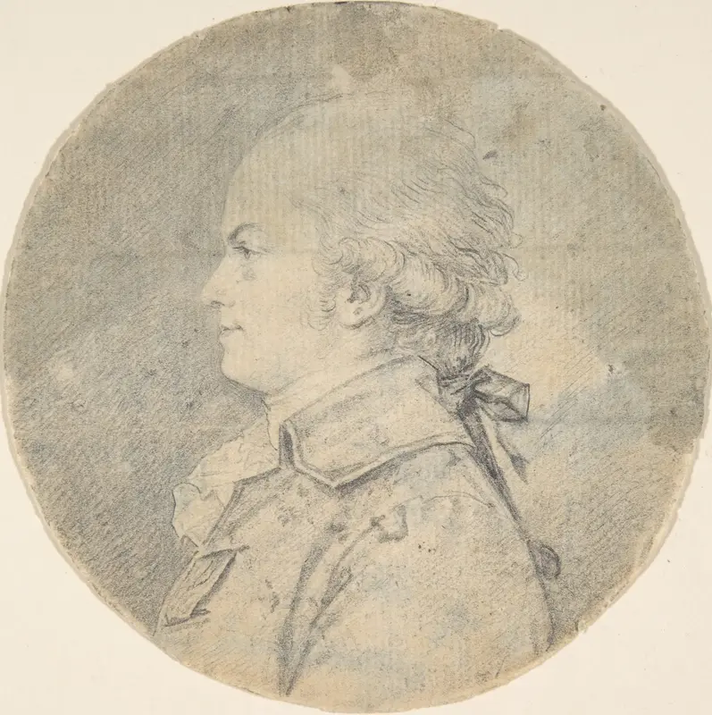Bust of a Man Wall Art by Anonymous, French, 18th century - High-Resolution Digital Print