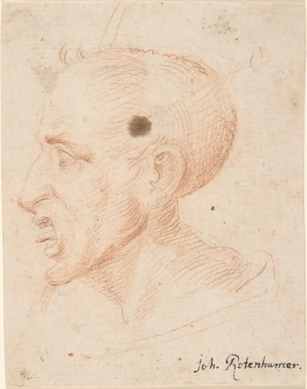 Bust of a Man Looking Left Wall Art by Anonymous, 17th century - High-Resolution Digital Print